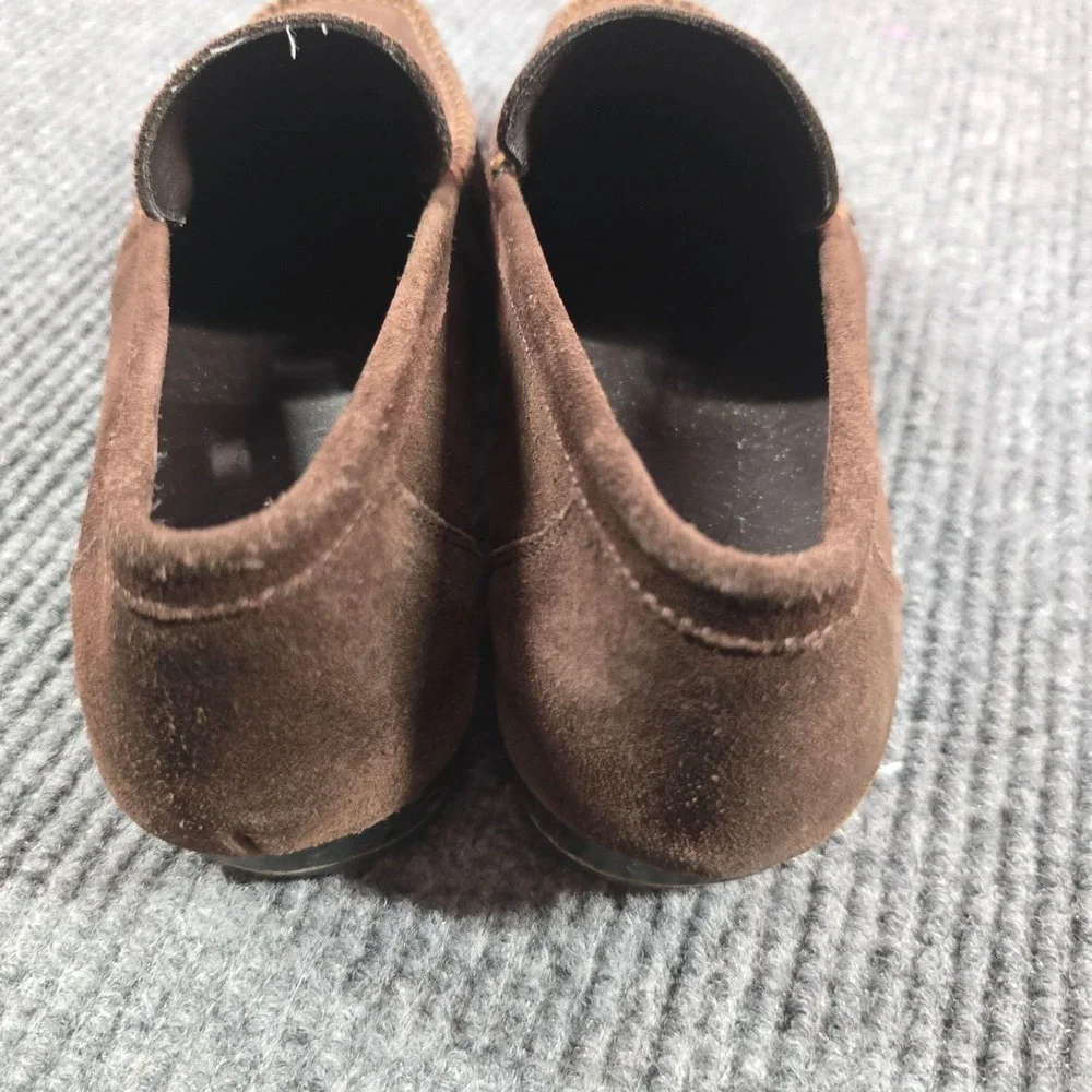 Salvatore Ferragamo Shoes Mens 44D 11 Brown Suede Moc Toe Casual Loafers Italy